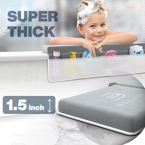 Benicci Bath Kneeler and Elbow Rest Pad Set, Kneeling Mat for Baby Bathing
