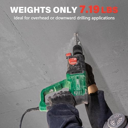 1" SDS-Plus Lightweight Rotary Hammer Drill for Concrete/Masonry