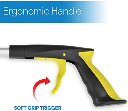 RMS 26 Inches Folding Grabber Reacher with Ergonomic Handle