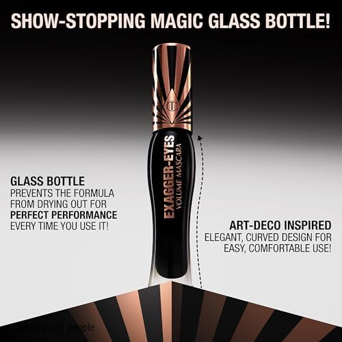 Charlotte Tilbury Instant Volume and Length, No Clump Mascara with 28 Hour Smudge Proof & Flake Proof Wear – All Day Wear Formula