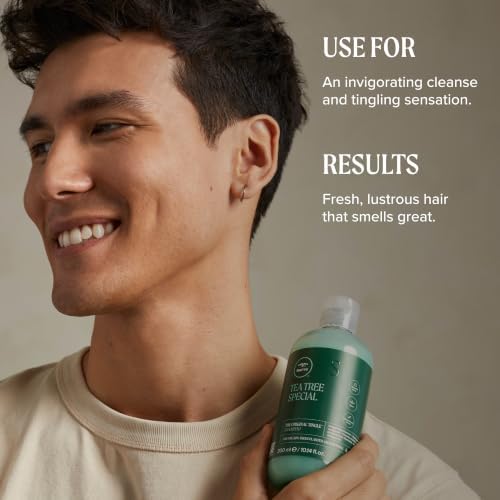 Tea Tree Special Shampoo, Deep Cleans, Refreshes Scalp, For All Hair Types, Especially Oily Hair