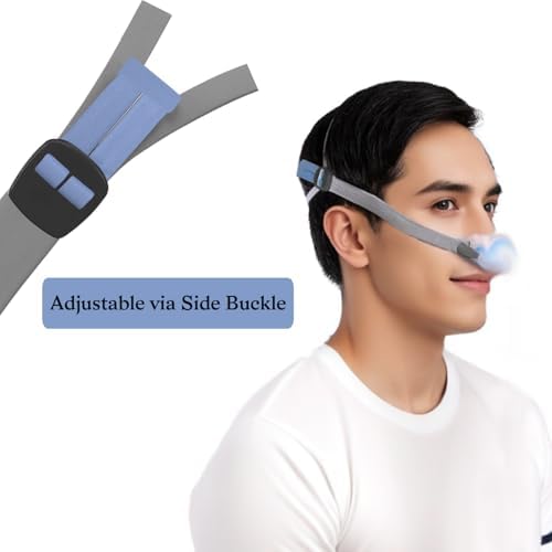 Tegneo Airfit P10 Headgear Strap, Latest Version Replacement Headgear Compatible with Airfit P10 & Airfit N30 CPAP Supplies, Quick-fit Design, Soft Elastic Material, 2-Pack