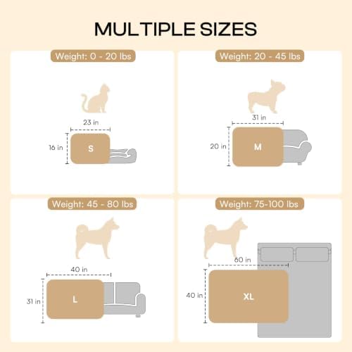 LINENLUX Dog Blankets 3-Pack, Super Soft Fluffy Fleece Pet Throw Warm