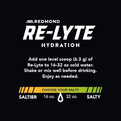 REDMOND Re-Lyte Sugar Free Electrolyte Powder Mix (Strawberry Lemonade)