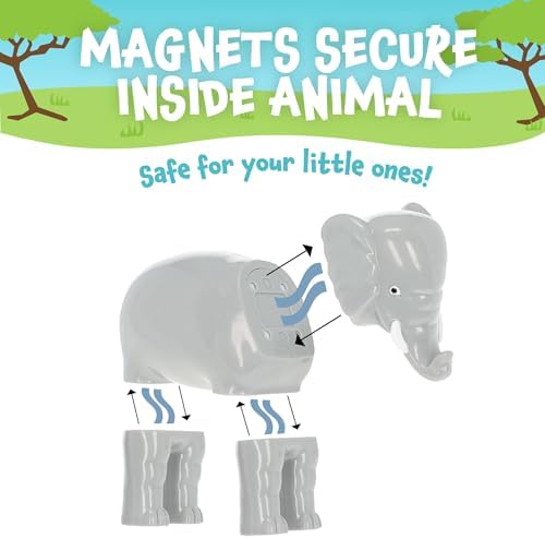 Popular Playthings Magnetic Mix or Match Animals