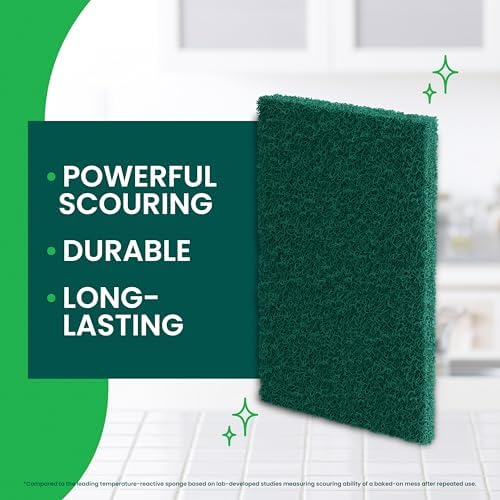Scotch-Brite Heavy Duty Scouring Pad, 8 Pack