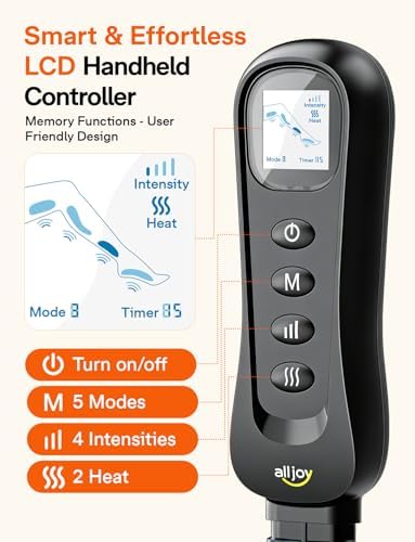ALLJOY Leg Massager for Circulation and Pain Relief FSA,Gifts for Men Women