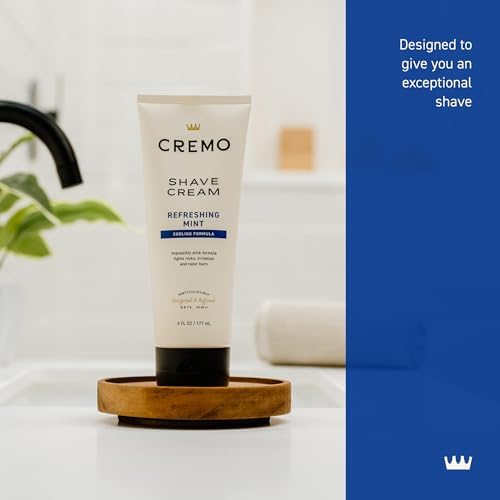 Cremo Shaving Cream for Men, Cooling, 6 Fl Oz