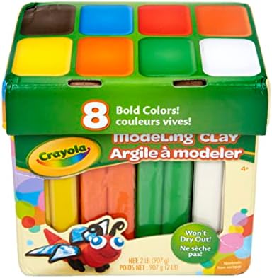 Crayola Modeling Clay in Bold Colors, 2lbs, Gift for Kids, Ages 4 & Up