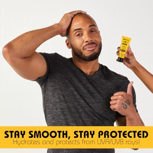 Bee Bald SMOOTH+ Head & Face Sunscreen SPF 30, Scalp Moisturizer, 1.7 fl oz