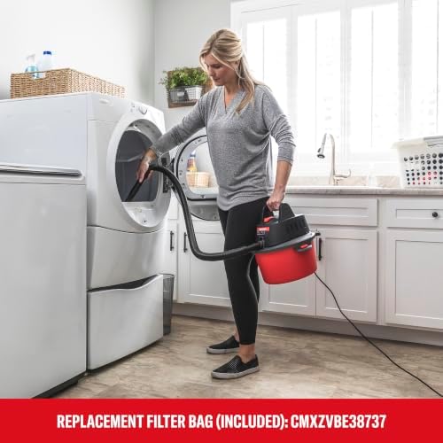 CRAFTSMAN CMXEVBE17250 2.5 Gallon 2.5 Peak HP Wet Dry Shop Vacuum