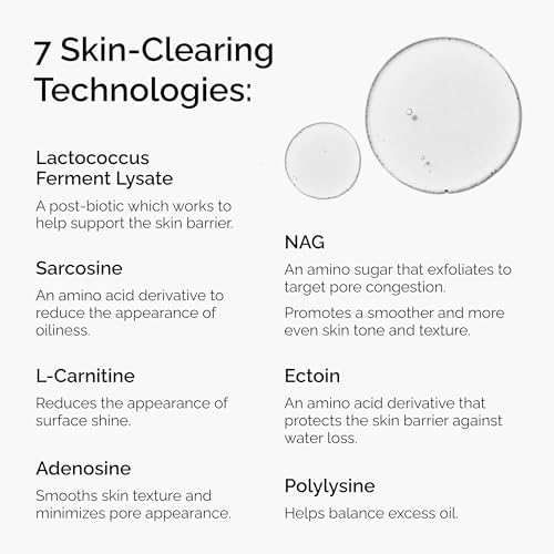 The Ordinary Balancing & Clarifying Serum, Multi-Active Solution for Oil Control and Pore Refinement, 1 Fl Oz