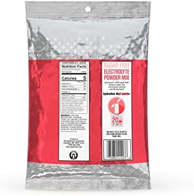 Sqwincher Qwik Stik, Sugar Free, Fruit Punch Flavor, .11oz Packet, 50 Pack