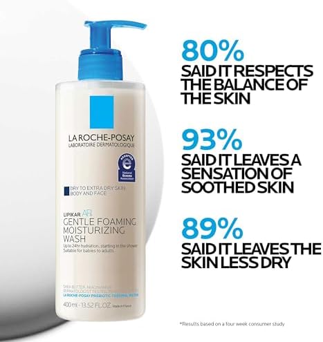 La Roche-Posay Lipikar AP+ Gentle Moisturizing Body Wash, with Shea Butter