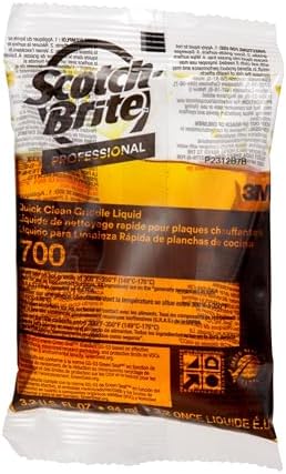 3M Scotch-Brite Griddle Cleaning, 3.2 Oz Packet, 40/Pack