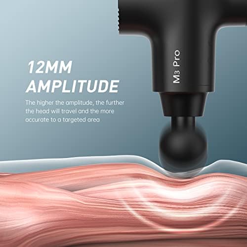 Opove M3 Pro 2 Massage Gun Deep Tissue for Workout Recovery, Black