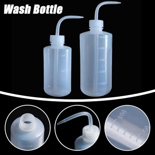Squeeze Bottles 2-Pack (500ml/16.9oz) Heavy-Duty Squirt Bottle