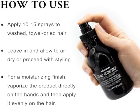 Davines OI All In One Milk, Detangling Leave-In Conditioner Spray
