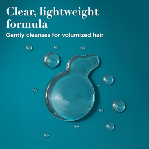 OGX Thick & Full + Biotin & Collagen Volumizing Shampoo, Nutrient-Infused Hair Shampoo with Vitamin B7 Biotin Gives Hair Volume & Body for 72+ Hours, Sulfate-Free Surfactants, 25.4 fl. oz