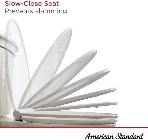 American Standard Transitional Elongated Toilet Seat, Soft Close, White