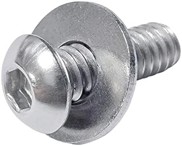 1/4" Stainless Flat Washer, 5/8" Outside Diameter, 18-8(304) Stainless Steel Washers Flat (100 Pack)