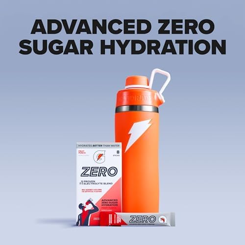 Gatorade Zero Sugar Powder, 3 Flavor Variety Pack, (32 Servings)