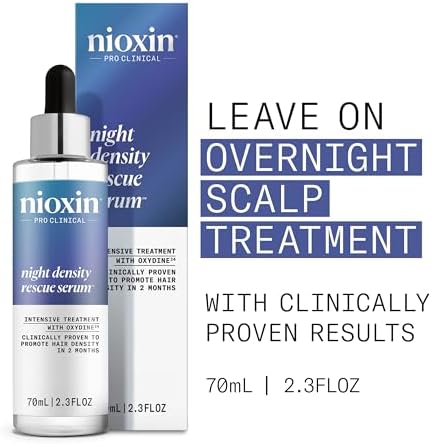 Nioxin Hair Night Density Rescue Serum + Density Defend Diamax Advanced