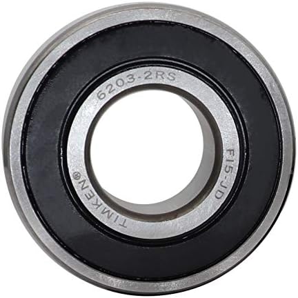 2PACK TIMKEN 6203-2RS Deep Groove Ball Bearing 17x40x12mm