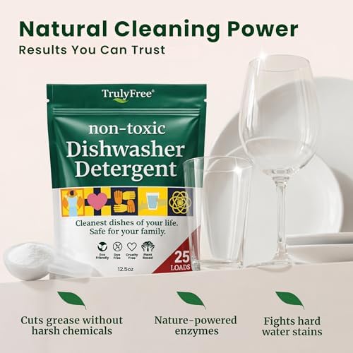 Truly Free Dishwasher Detergent Powder - 12.5oz - Pack of 1