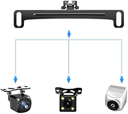 Pixelman Universal Car Rear View Camera License Plate Bracket