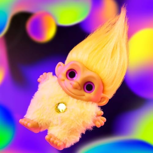 HAPPY HAUL Good Luck Trolls Vinyl Plush Clip-on Surprise Collectible Toy