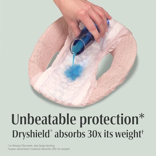Depend Fresh Protection Adult Diapers for Women, Large, 72 Count