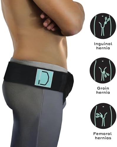 Abdomencare Inguinal Hernia Belt For Men & Women - Truss Support - S/M