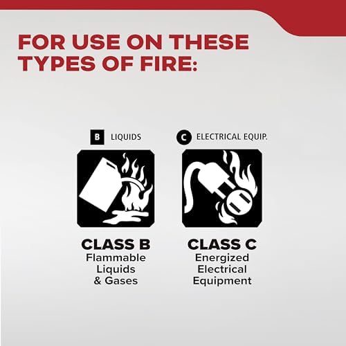 Kidde Auto 10 Fire Extinguisher for Cars and Trucks, 10-B:C, M10G