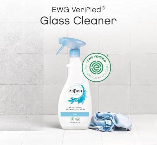 AspenClean Glass Cleaner Spray | 22 oz - Pack of 2