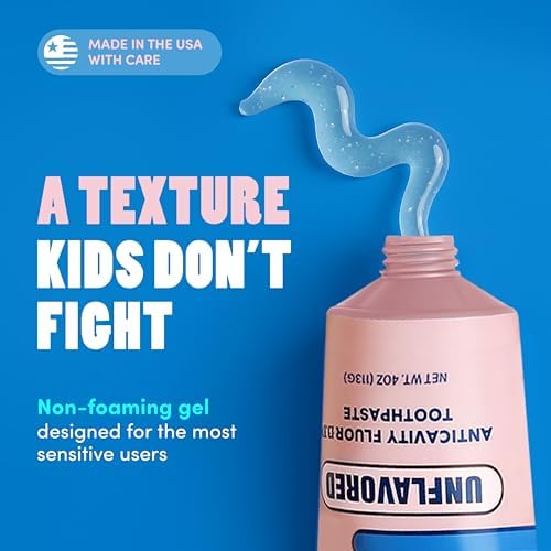 Dr. Bob Unflavored Toothpaste - Anticavity Fluoride Gel, 4 oz