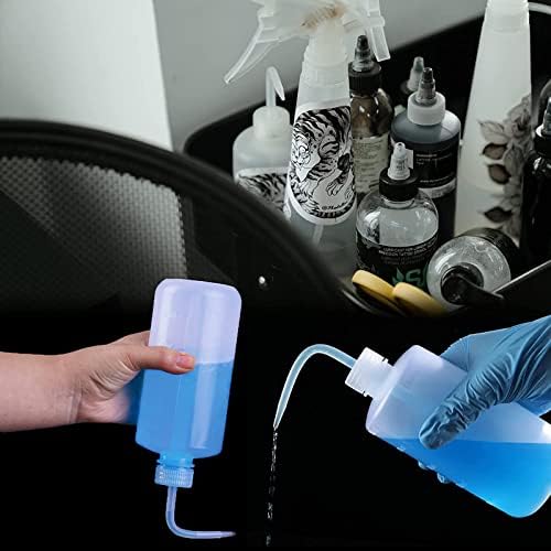 2PCS Squeeze Bottles - 500ml Tattoo Bottles Squirt Bottle