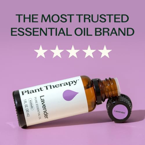 Plant Therapy Lavender Essential Oil, 10 mL (1/3 oz), 100% Pure & Undiluted