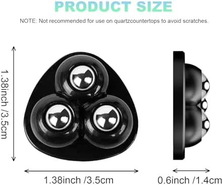 Self Adhesive Appliance Sliders 4 Pack Kitchen & Furniture Rollers
