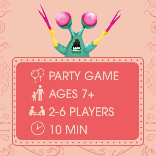 Exploding Kittens Mantis, 2-6 Players, Ages 7+, Quick Learn Card Game