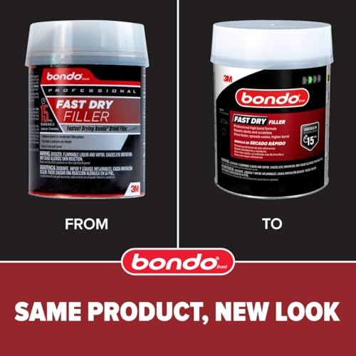 bondo 3M Professional Fast Dry Filler (Quart)