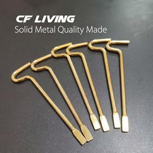 Interior Emergency Key for Bathroom Bedroom - 6 Pack