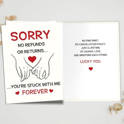 Funny Anniversary Card Gift