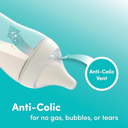 NUK Perfect Match Natural + Anti-Colic Bottle, 8 oz, 2 Pack