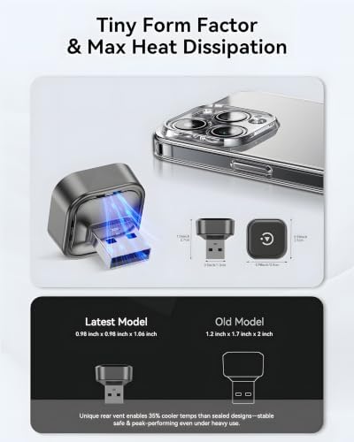 Spedal 2026 2-in-1 Wireless CarPlay & Android Auto Adapter