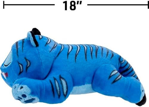 Kpop Demon Hunters 18-inch Sleeping Derpy Tiger - Ultra-Soft Collectible Movie Character - Hug-Ready Pillow Plush for Fans & Collectors - Ages 6+