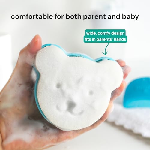oogiebear Cradle Cap Brush Kit for Babies, 3 Piece Gentle Scalp Care Set