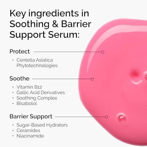 The Ordinary Soothing & Barrier Support Serum, Redness-Reducing & Hydrating Solution with Centella Asiatica for Skin Barrier Repair