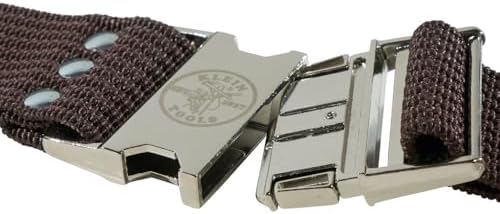 KLEIN TOOLS 5225 Tool Belt, Adjustable Electrician Belt is 2-Inch Wide, Adjusts for 48-Inch Waist