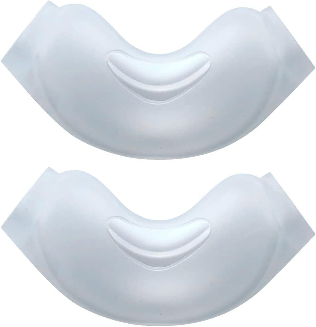 2 Pack Nasal Cushion for PR DreamWear, Much Soft Silicone Gel for CPCP Users (Size Medium)